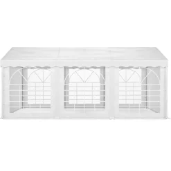 Profi PVC Partyzelt 5 x 6 m weiss