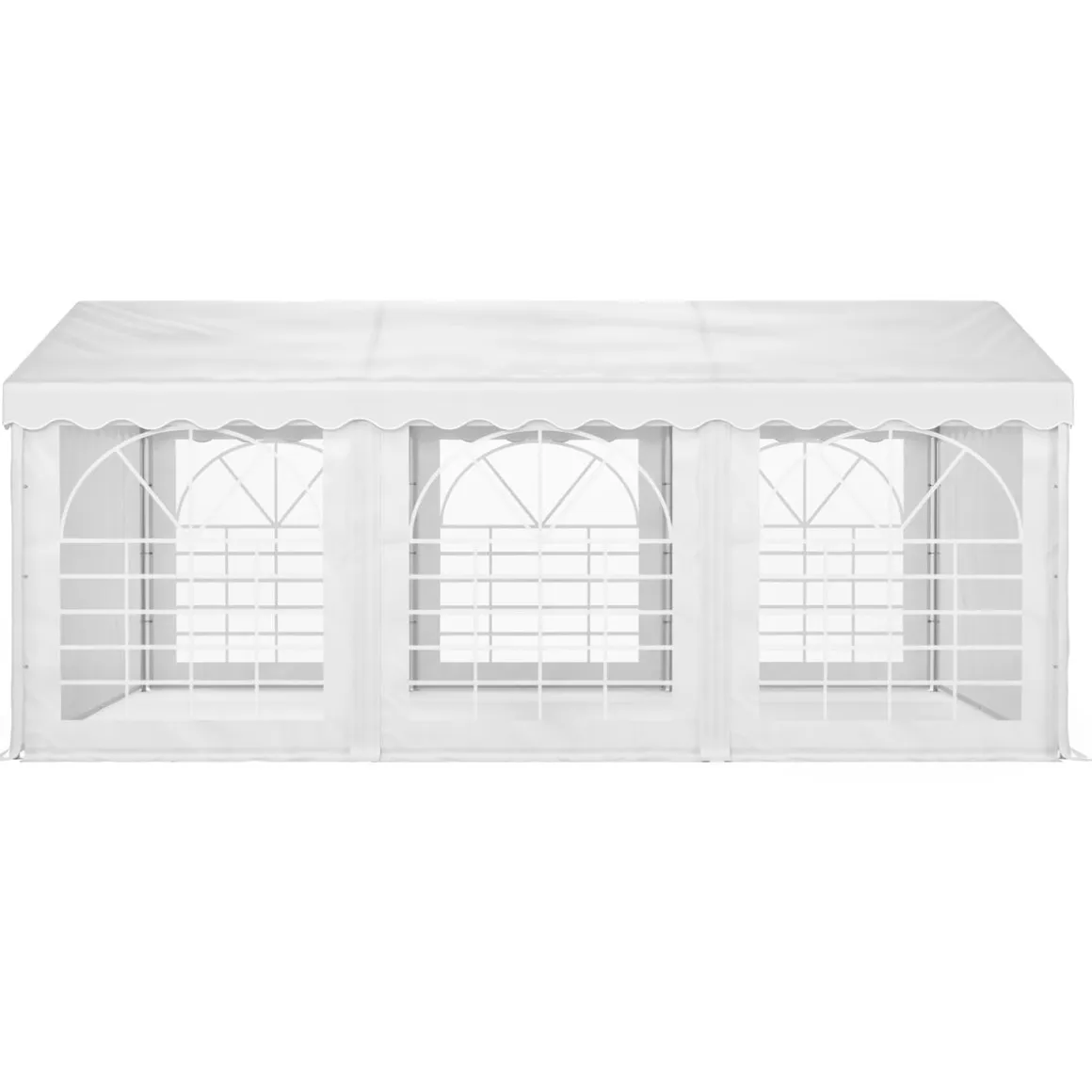 Profi PVC Partyzelt 5 x 6 m weiss