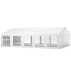 Profi PVC Partyzelt 8 x 10 m weiss