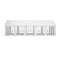 Profi PVC Partyzelt 8 x 10 m weiss