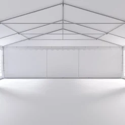 Profi PVC Partyzelt 8 x 10 m weiss