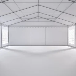 Profi PVC Partyzelt 8 x 16 m weiss