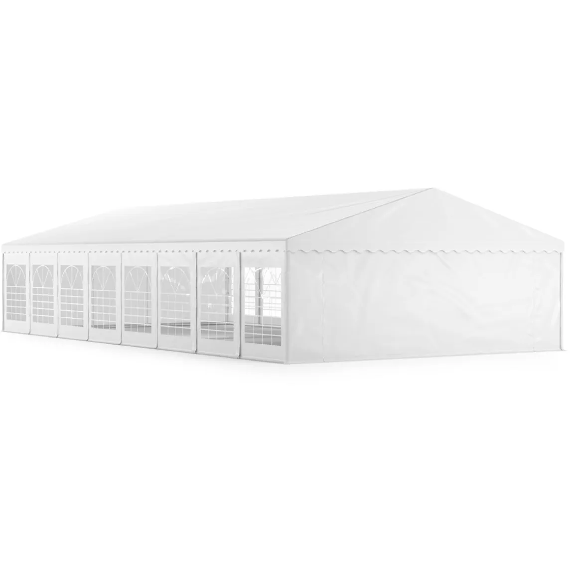Profi PVC Partyzelt 8 x 16 m weiss