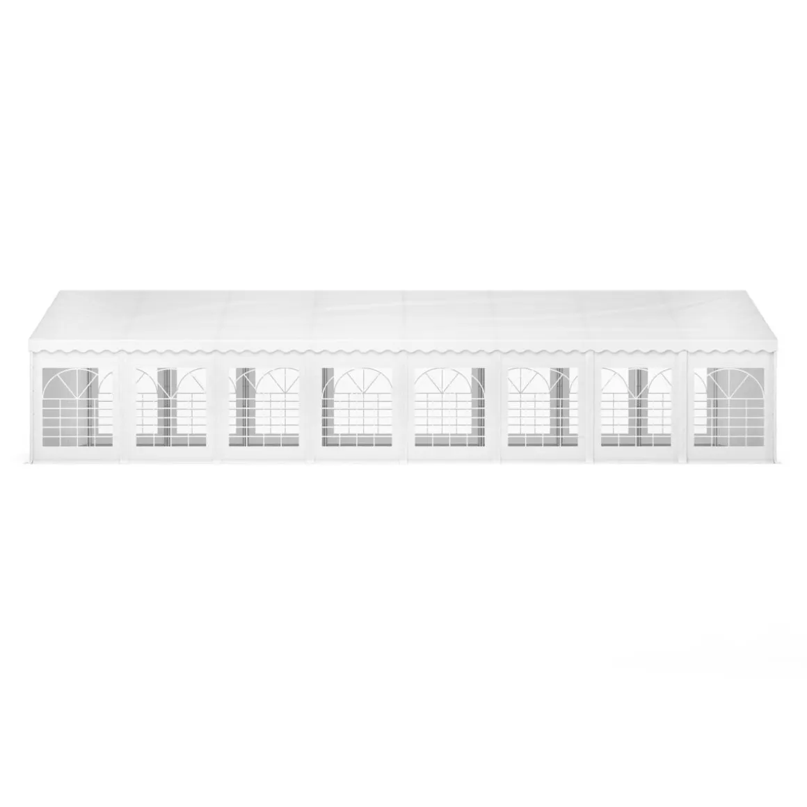 Profi PVC Partyzelt 8 x 16 m weiss