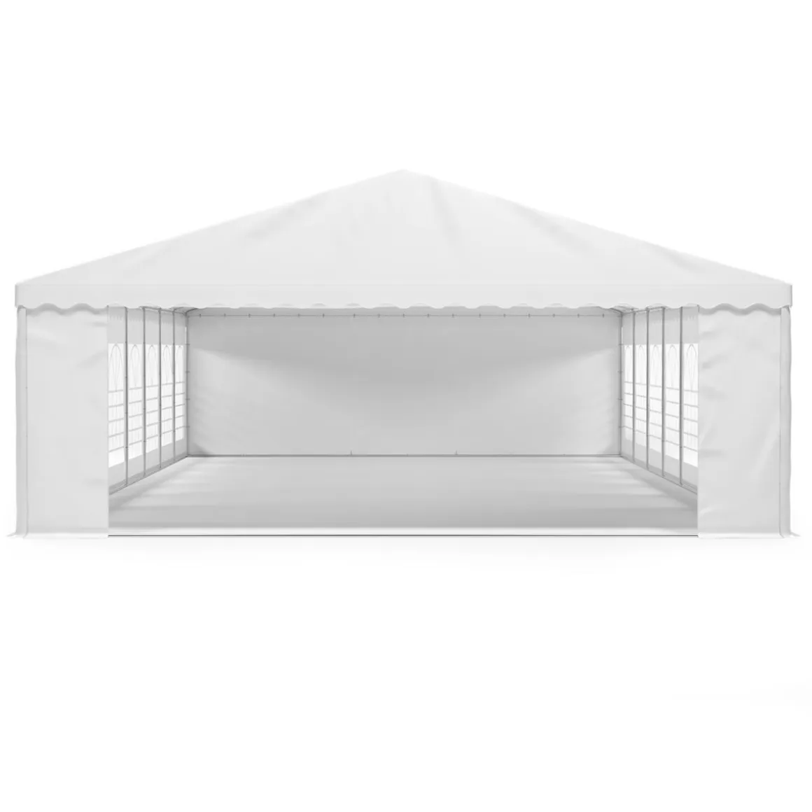 Profi PVC Partyzelt 8 x 16 m weiss