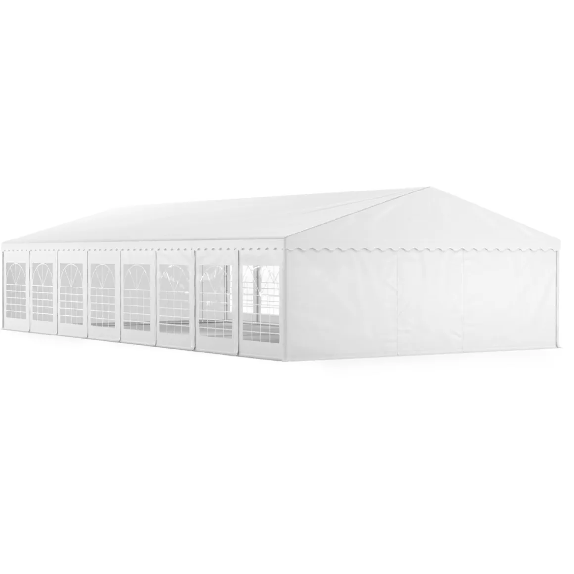 Profi PVC Partyzelt 8 x 16 m weiss