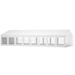 Profi PVC Partyzelt 8 x 16 m weiss