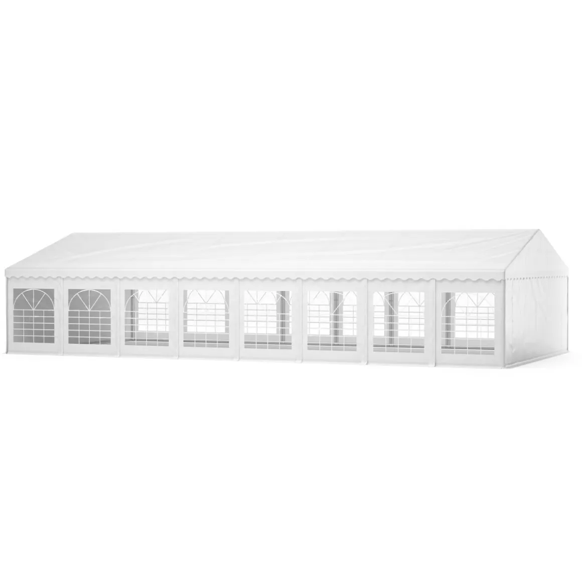 Profi PVC Partyzelt 8 x 16 m weiss