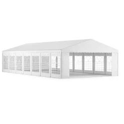 Profi PVC Partyzelt 7 x 14 m weiss
