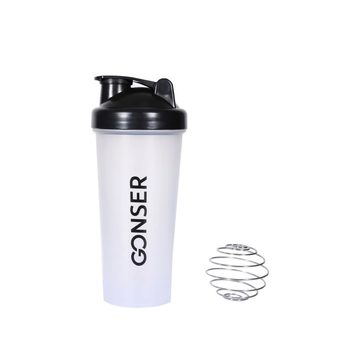 Protein Shaker 600 ml weiss