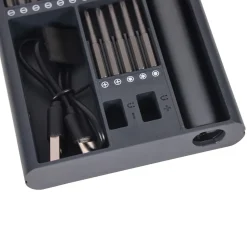 Präzisionsmechanik Set Schraubenzieher elektrisch 75-teilig