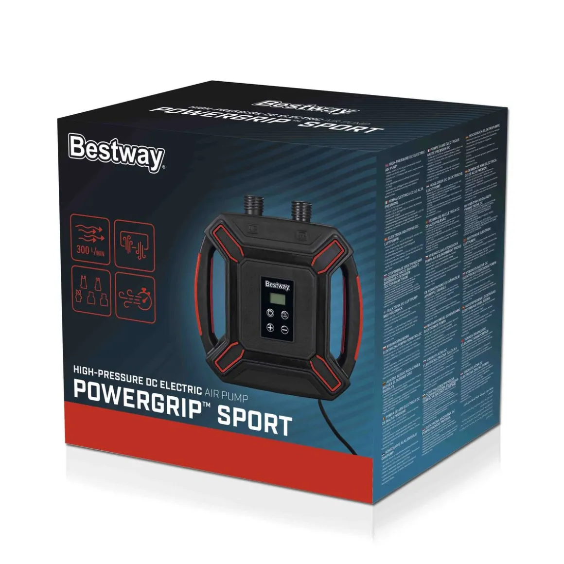 Pumpe elektrisch PowerGrip Sport 12V (16psi)
