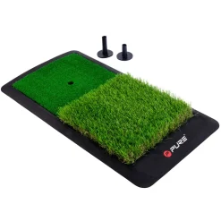 Pure2Improve Dual Turf Golf Trainingsmatte 60 x 31 cm