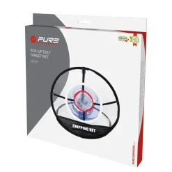 Pure2Improve Golf Pop-Up Chipping Netz 50 cm schwarz/blau/rot