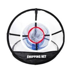 Pure2Improve Golf Pop-Up Chipping Netz 50 cm schwarz/blau/rot