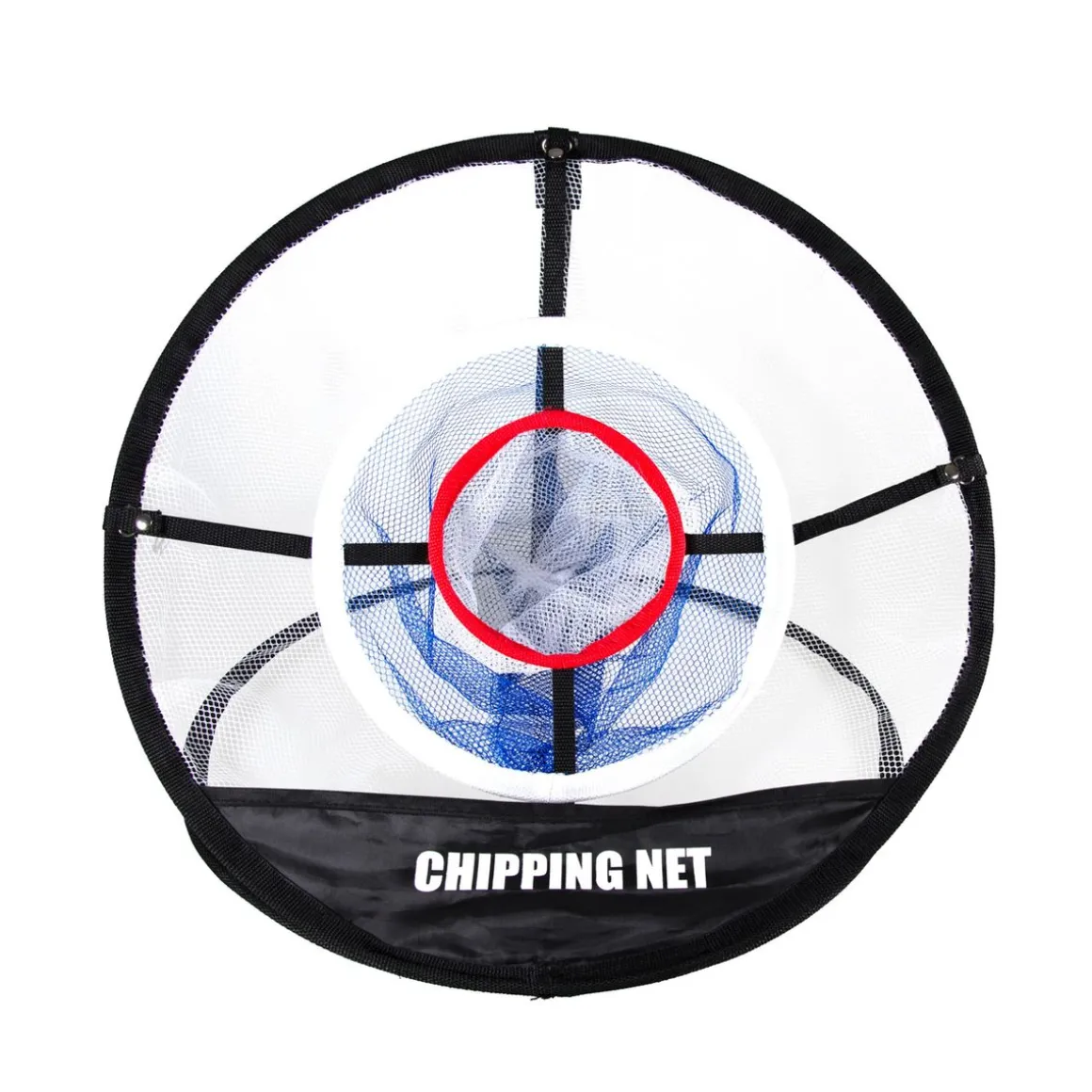 Pure2Improve Golf Pop-Up Chipping Netz 50 cm schwarz/blau/rot