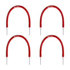 Pure2Improve Golf Putting Gate Trainingsbogen 4er Set rot