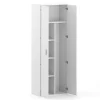 Putzschrank RAKEL 60 x 180 cm weiss