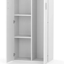 Putzschrank RAKEL 60 x 180 cm weiss