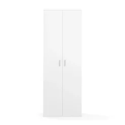 Putzschrank RAKEL 60 x 180 cm weiss