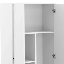 Putzschrank RAKEL 60 x 180 cm weiss