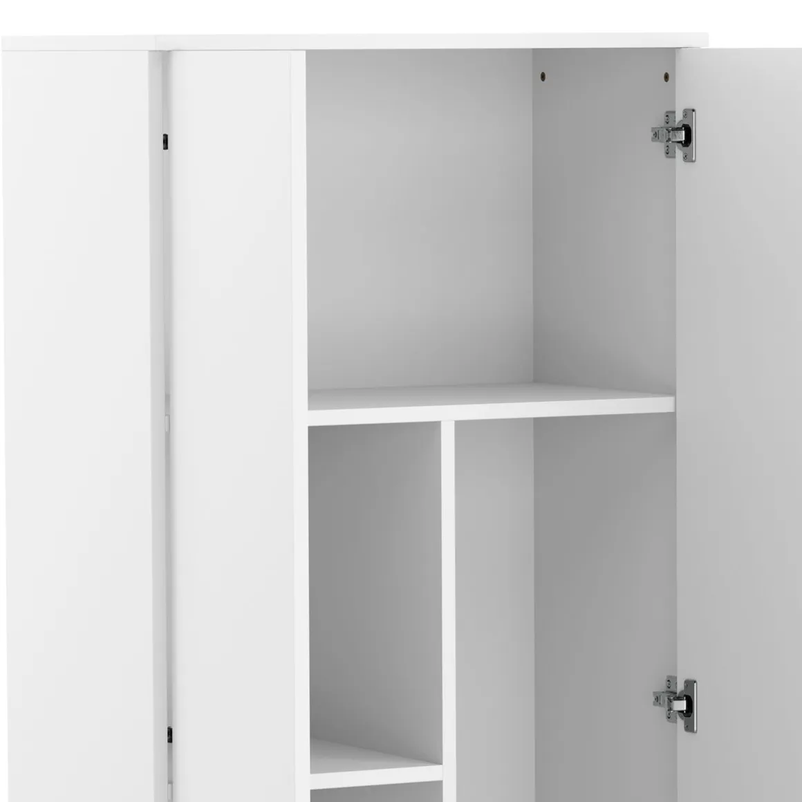 Putzschrank RAKEL 60 x 180 cm weiss