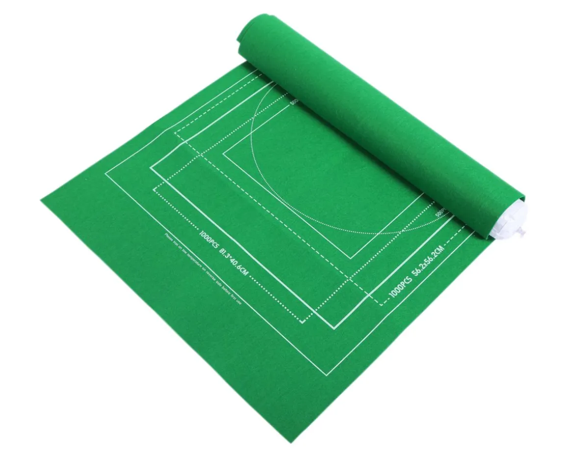 Puzzlematte aufrollbar grün