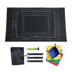 Puzzlematte aufrollbar schwarz