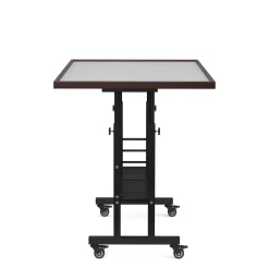 Puzzletisch für 1500 Teile  93 x 67 x 77 - 88 cm schwarz