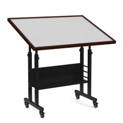 Puzzletisch für 1500 Teile 93 x 67 x 77 - 88 cm schwarz