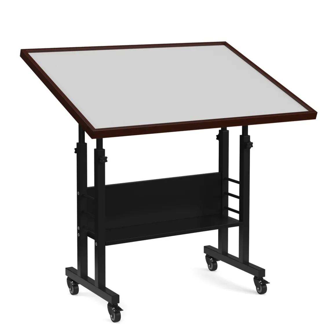 Puzzletisch für 1500 Teile 93 x 67 x 77 - 88 cm schwarz