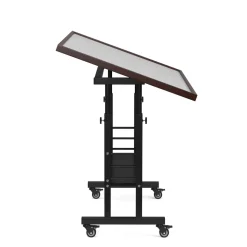 Puzzletisch für 1500 Teile 93 x 67 x 77 - 88 cm schwarz