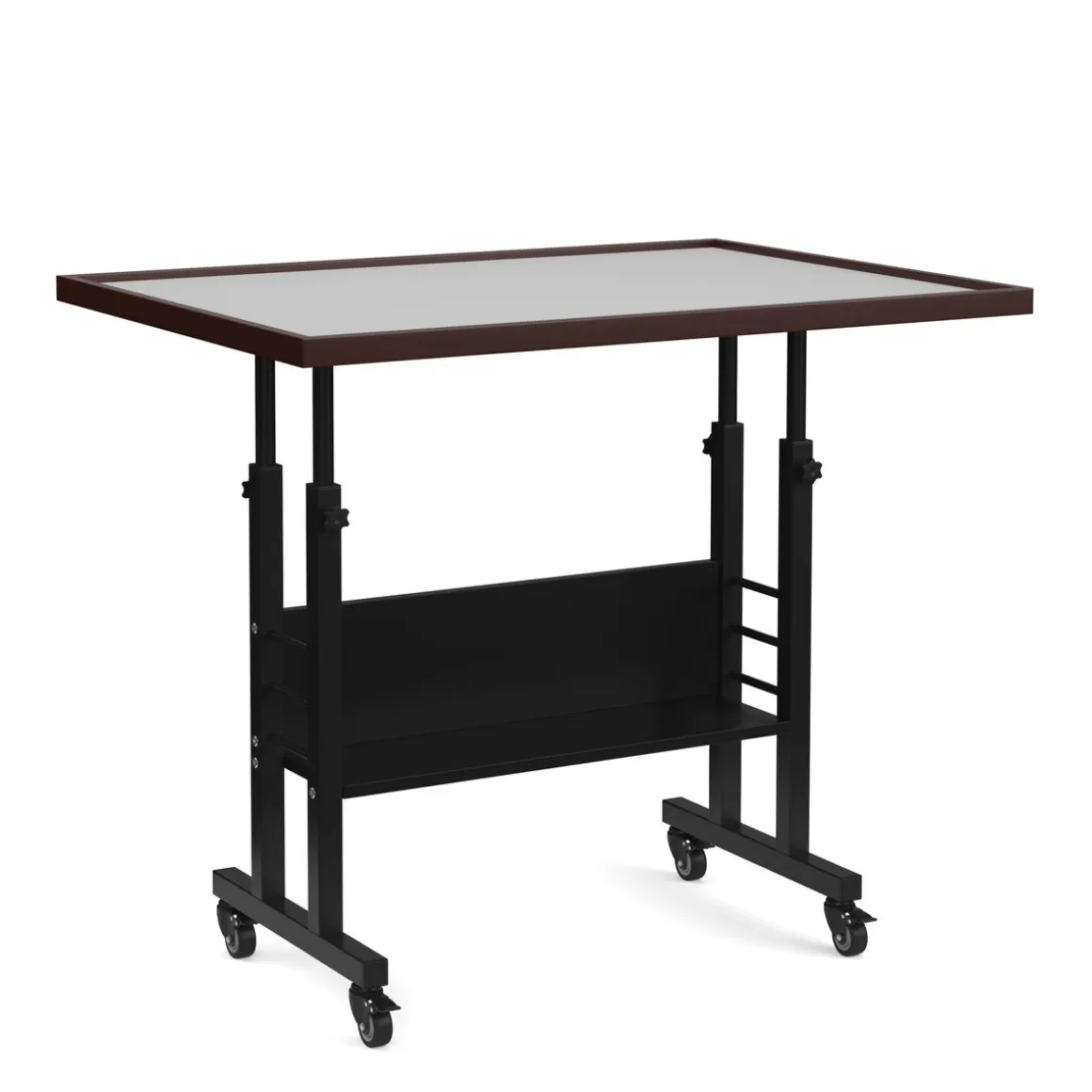 Puzzletisch für 1500 Teile 93 x 67 x 77 - 88 cm schwarz