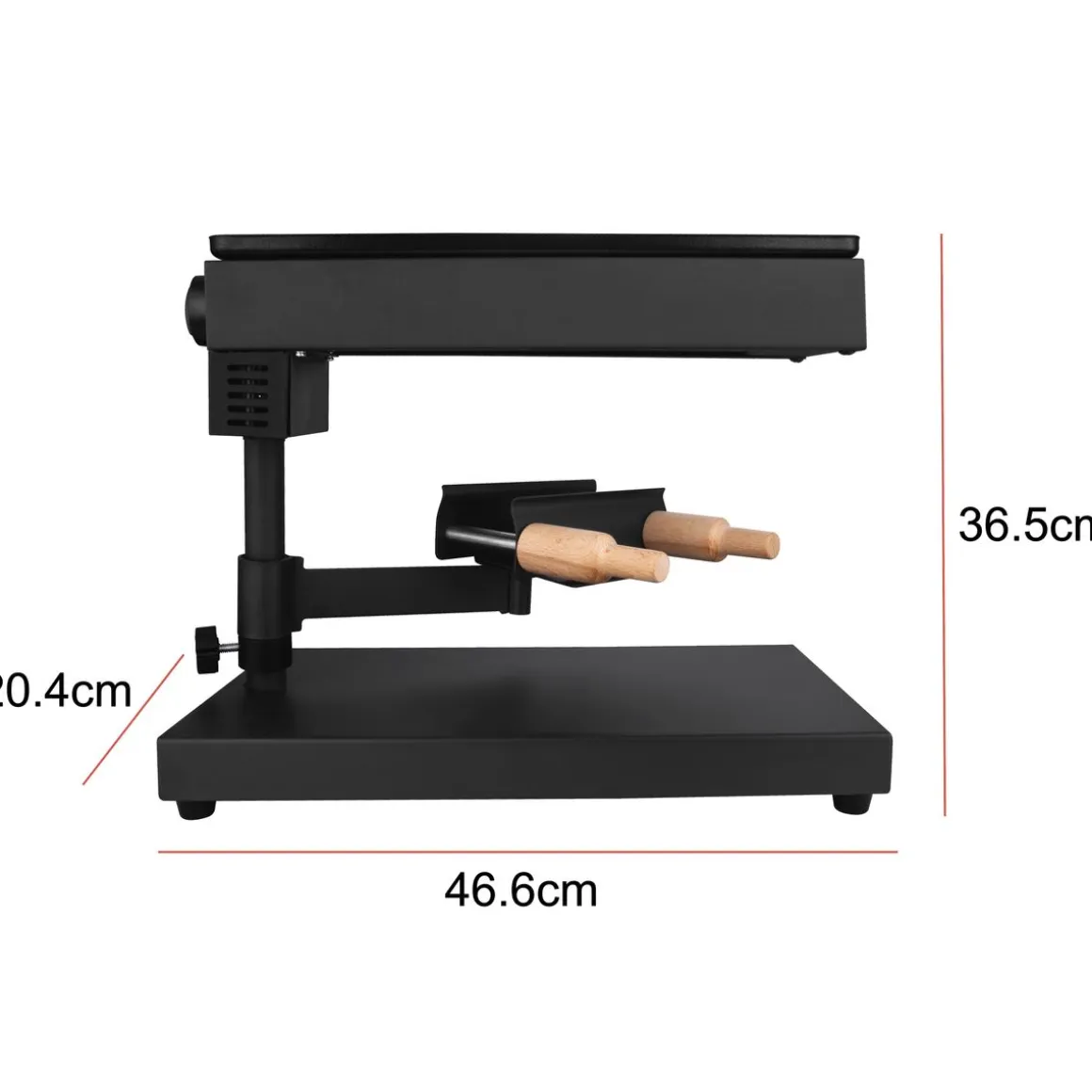 Raclette Grill 600W kippbar