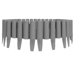 Rasenkante Holzoptik anthrazit 8er Set