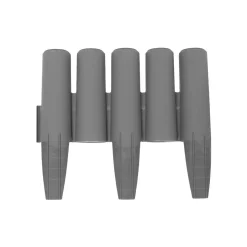 Rasenkante Holzoptik anthrazit 8er Set