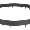 Rasenkante Rattanoptik anthrazit 50er Set