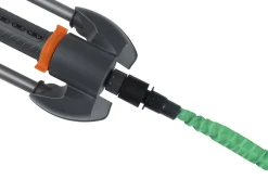 Rasensprenger 20 Düsen 39 cm grau/orange