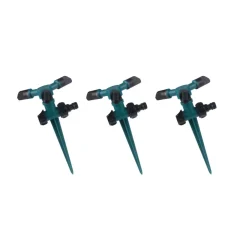 Rasensprenger Kreisregner mit Erdspiess 3er Set