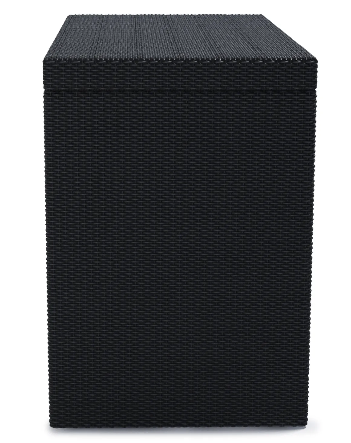 Rattan Bar Set GRANADA schwarz/weiss