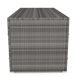 Rattan Kissenbox SINA 190 x 85 x 85 cm grau