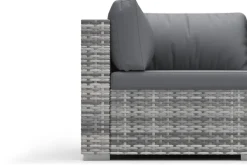 Rattanlounge NAXOS grau/anthrazit