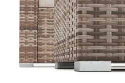 Rattanlounge SAN MARINO braun/beige