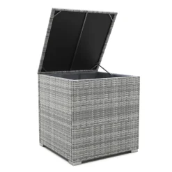 Rattanlounge SAN MARINO grau/anthrazit