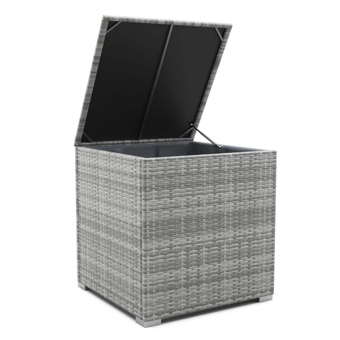Rattanlounge SAN MARINO grau/anthrazit