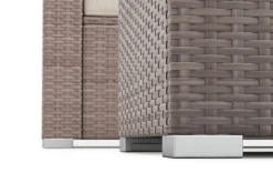 Rattanlounge SAN MARINO taupe/beige