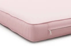 Rattanlounge SAN MARINO weiss/rosa