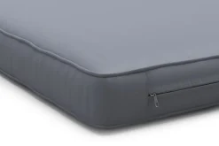 Rattanlounge SAN MARINO weiss/anthrazit