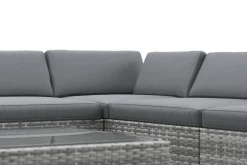 Rattanlounge TEXAS grau/anthrazit