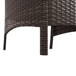 Rattanstühle JASMINA 2er Set braun